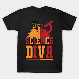 Science Diva T Shirt For Women Men T-Shirt